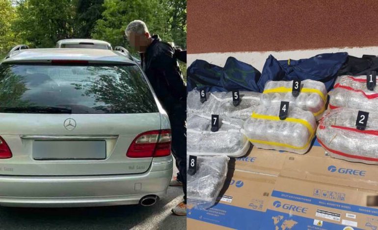 KAPET DROGË ME VLERË 200 MIJË EURO NË MAQEDONI/ Arrestohen 3 trafikantët shqiptarë, PAMJET nga aksioni