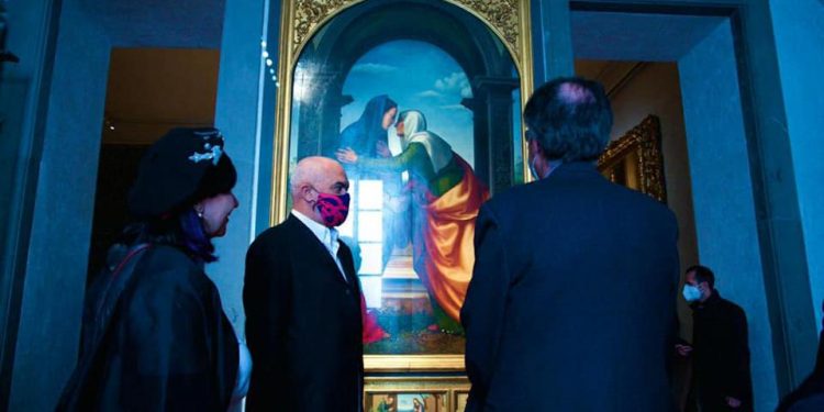 I APASIONUAR PAS ARTIT/ Media italiane për Ramën: Kryeministri piktor viziton veprën që e ka frymëzuar (PAMJET)