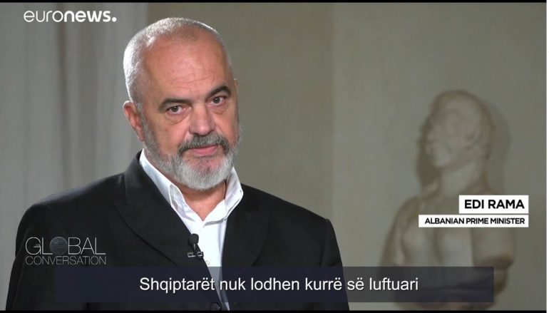 “SHQIPËRIA KA PËSUAR NDRYSHIM”/ Rama në Euronews: Vendi ynë meriton të hyjë në rrugën e plotë te hapjes së negociatave