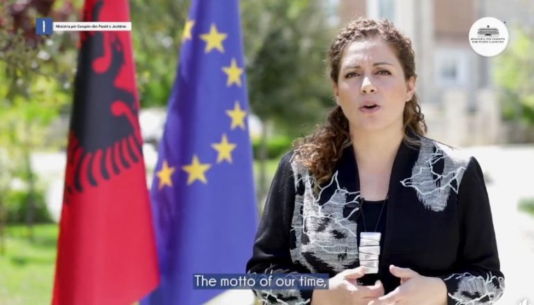 DITA E EUROPËS/ Xhaçka: Jemi afër objektivit të anëtarësimit në BE, Shqipëria ka përmbushur prioritetet