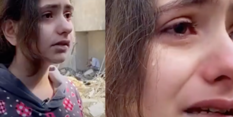 TENSIONET NË LINDJEN E MESME/ Vogëlushja palestineze rrëfehet mes lotësh: Pse po na e bëni këtë, a e meritojmë? (VIDEO)