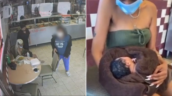 E RËNDË NË SHBA/ 14-vjeçarja ia dorëzon foshnjën e porsalindur një gruaje në restorant dhe largohet (VIDEO)