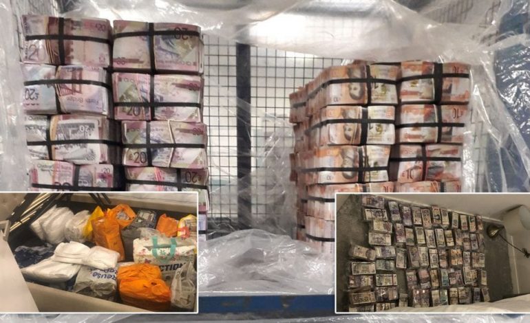 AKUZOHEN PËR PARA TË PISTA/ Policia zbulon 5 milion paund në banesë, “çunat e Londrës” s’dinin çfarë të bënin me to