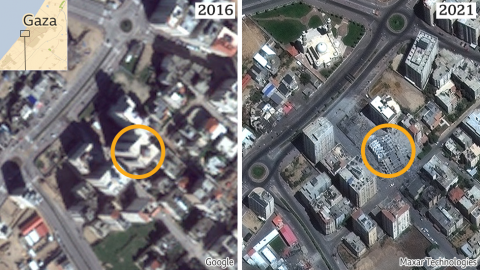 PËRPLASJET/ BBC ngre dyshime për imazhet e mjegullta të Gazës dhe Izraelit në Google Maps