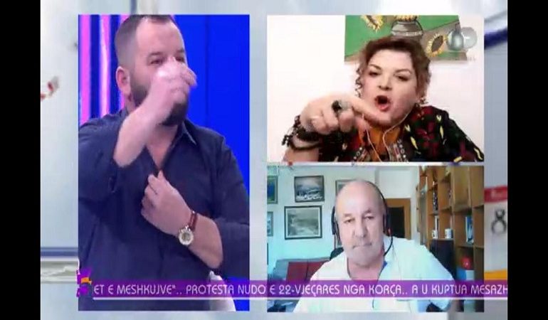 DEBATI NË STUDIO/ ”Do e kisha rrahur në mes të sheshit”, deklarata e fortë për 22 vjeçaren që doli zhveshur në protestë