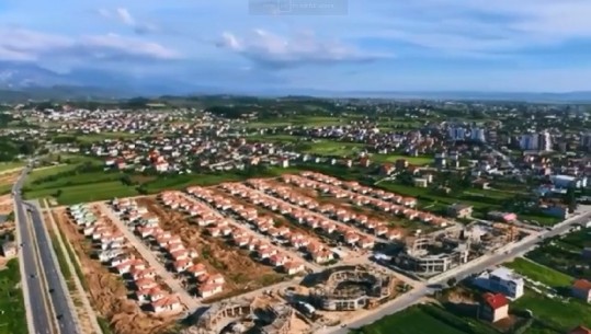 VIDEOLAJM/ Rama uron ‘javë të mbarë’ me pamje të lagjes së re ‘Rilindja’ në Fushë-Krujë
