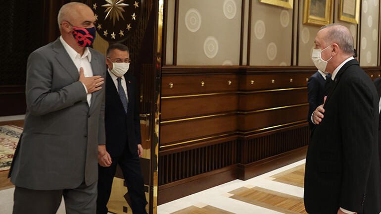 VIZITË DY DITORE NË TURQI/ Kryeministri Rama pritet nga Erdogan në Presidencë (FOTO)