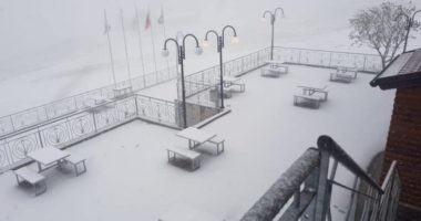 E PAZAKONTË/ Dëborë në verë, zbardhet Brodi i Dragashit në Kosovë (FOTOT)