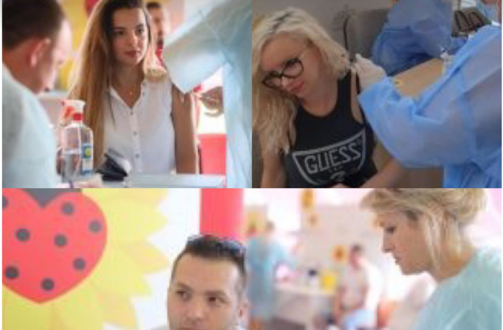 VAKSINIMI NË SHQIPËRI/ Marrin dozat e para të rinjtë mbi 18-vjeç. Ja sa qytetarë kanë aplikuar (FOTOT)