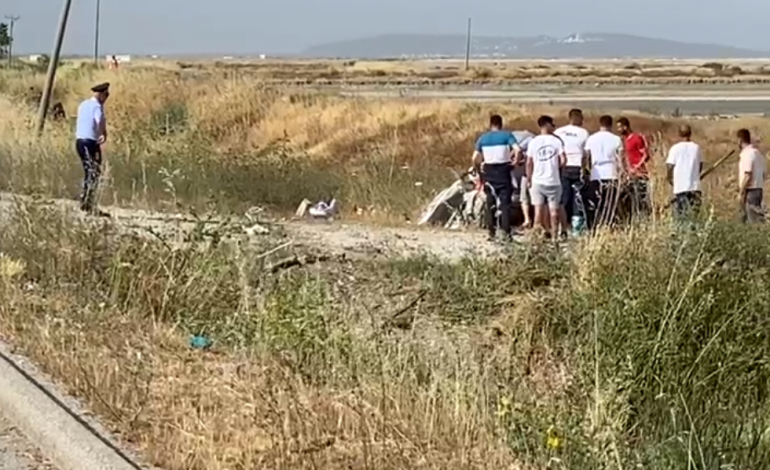 SKICA E AKSIDENTIT TRAGJIK NË VLORË/ Shpejtësia skëterrë e “Audi A8” shtyu “Toyota-n” 33 metra jashtë rrugës