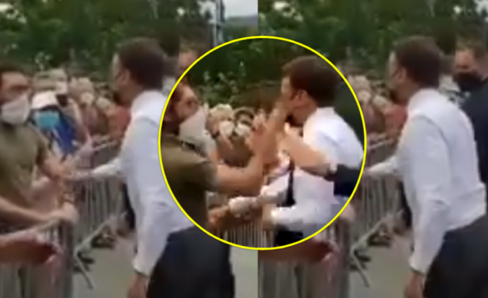 I FIKSUAR PAS SHPATAVE DHE…/ Ky është i riu që goditi me shuplakë Macron (FOTO)