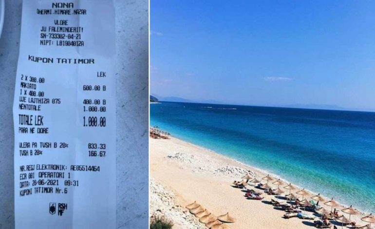 FATURA E “KRIPUR”/ Ja sa kushtojnë dy kafe dhe një ujë në DHËRMI