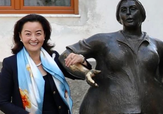 “POGRADECI PLOT HIJESHI”/ Ambasadorja Yuri Kim s’e ndal turin nëpër Shqipëri, i fut krahun “Teto Ollgës” (FOTO)