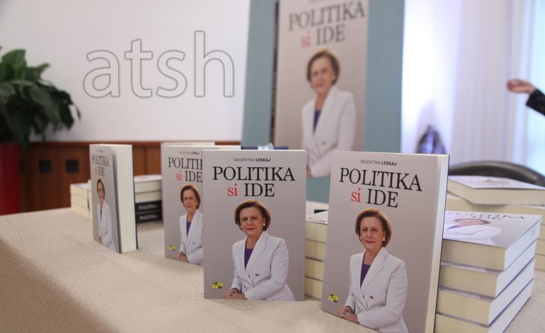 “POLITIKA SI IDE”/ Promovohet libri i Valentina Leskajt: Reflektim mbi çështjet që përballet shoqëria shqiptare