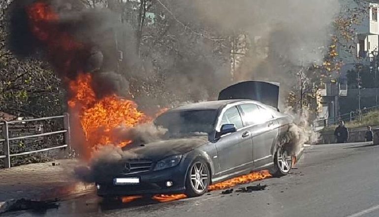 DIGJET MAKINA E OFICERIT TË POLICISË GJYQËSORE NË PËRRENJAS/ Ja DYSHIMET e para