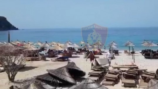 OPERACIONI “BREGDETI YNË”/ Procedohen 8 administratorë subjektesh në Vlorë. Hiqen 132 shezlongë dhe 66 çadra