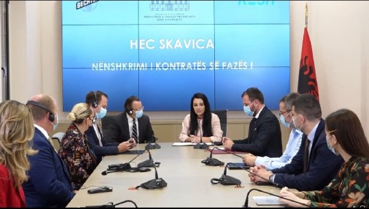 PROJEKTI I SKAVICËS, NËNSHKRUHET KONTRATA…/ Balluku: Do minimizojë përmbytjet