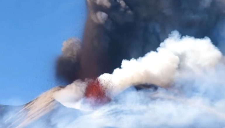 SHPERTHEN “ETNA”/ Pamje spektakolare të vullkanit më të madh aktiv në Europë
