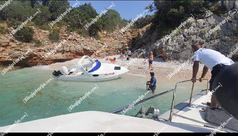 SKAFI RREZIKOHEJ TË PËRMBYSEJ/ Policia Kufitare e Vlorës shpëton 7 turistë në Karaburun