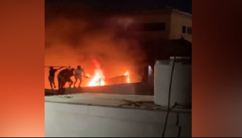 DYSHOHET SE SHPËRTHEU BOMBOLA E OKSIGJENIT/ Zjarr në spitalin COVID në Irak, mbi 50 pacientë të vdekur