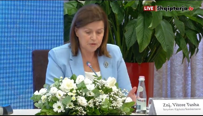 REFORMA NË DREJTËSI/ Tusha: Në 5 vitet e ardhshme Gjykata Kushtetuese me godinë të re, me një sallë me dinjitoze