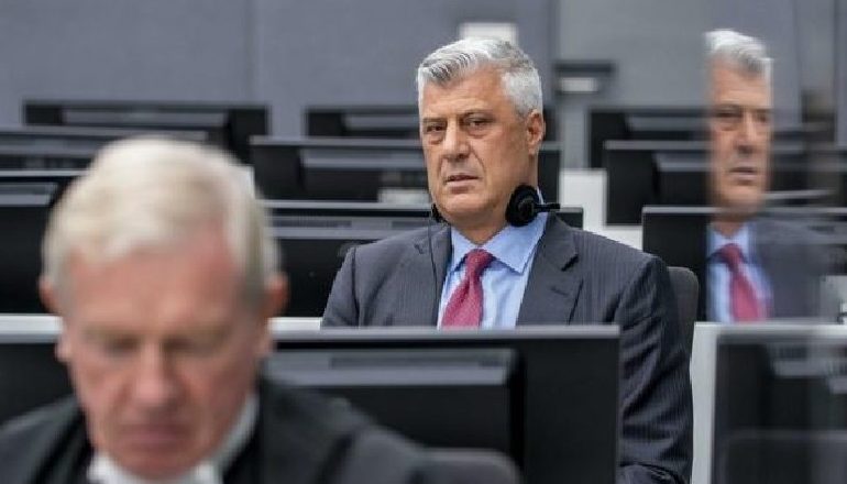 AKUZOHET PËR KRIME LUFTE/ Thaçi kërkoi të gjykohej në “arrest shtëpie” në Slloveni, Gjykata Speciale ia refuzon