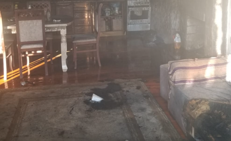 TYM E FLAKË/ Shihni momentin kur digjet banesa në Koplik, gjithçka e shkrumbuar (VIDEO)