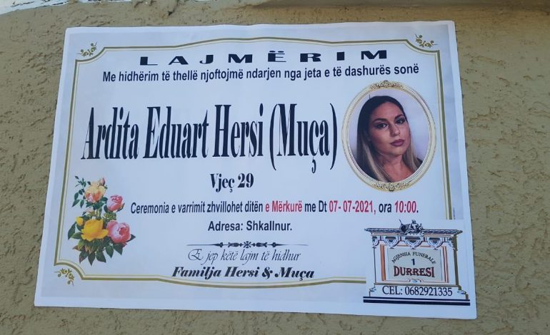 TRAGJEDI NË DURRËS/ 29-vjeçarja ndërron jetë pak ditë pas lindjes, familjarët akuzojnë mjekët