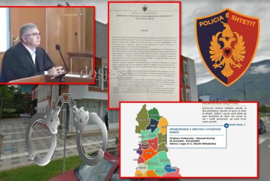PROKURORI I ARRESTUAR/ Detajet e reja: U filmua duke marrë PARATË në tavolinë nga vëllai i të akuzuarit