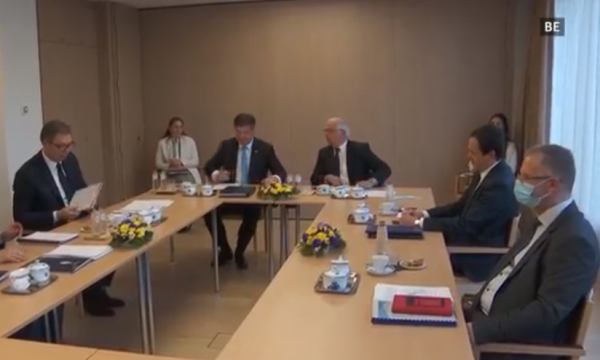 BRUKSEL/ Nis takimi I DYTË Kurti-Vuçiç