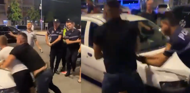 “ÇA KE QË BËRTET”/ Incidente gjatë festës së shkodranëve për Italinë, policia shoqëron me forcë të riun