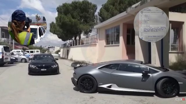 NUK KA PAQE PËR SHQIPTARIN ME “LAMBORGHINI”/ Ndalohet sërish nga policia, në Borsh (FOTO)