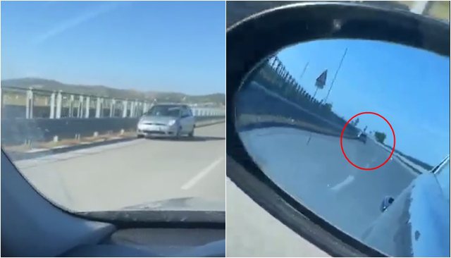 ÇMENDURI NË RRUGË/ Shoferi ecën kundërvavajtje në aksin Fier-Vlorë (VIDEO)