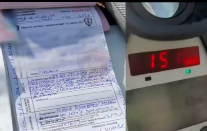 TË DEHUR NË TIMON DHE ME 153KM/H/ Policia “nuk kursen” shoferët e pabindur: Arrestohen…
