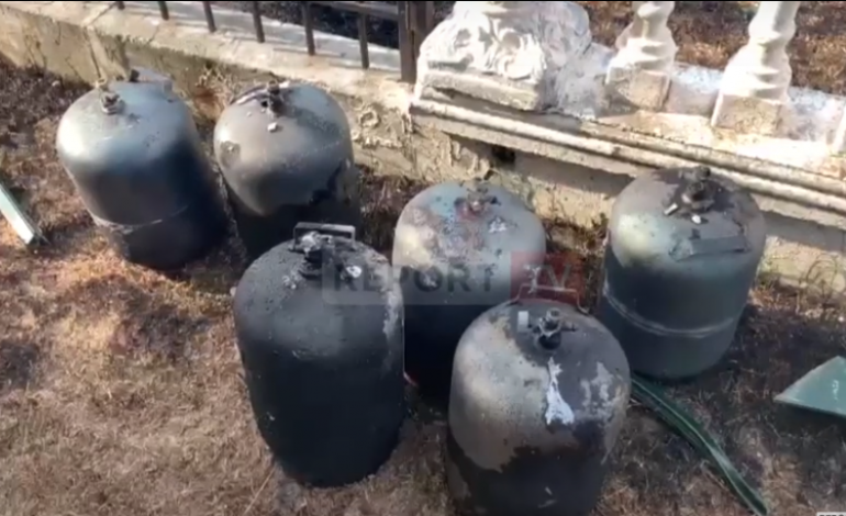 DETAJE TË REJA NGA VELIPOJA/ Kanë shpërthyer disa bombola gazi! Policia dhe zjarrfikësit nxjerrin në kohë edhe 5 bombola të tjera që rrezikonin…