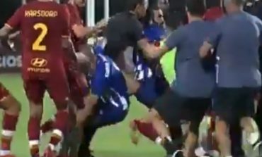 MOMENTE TENSIONI/ Pepe godet Mkhitaryan me bërryl, miqësorja Porto-Roma i shpëton sherrit të madh (VIDEO)