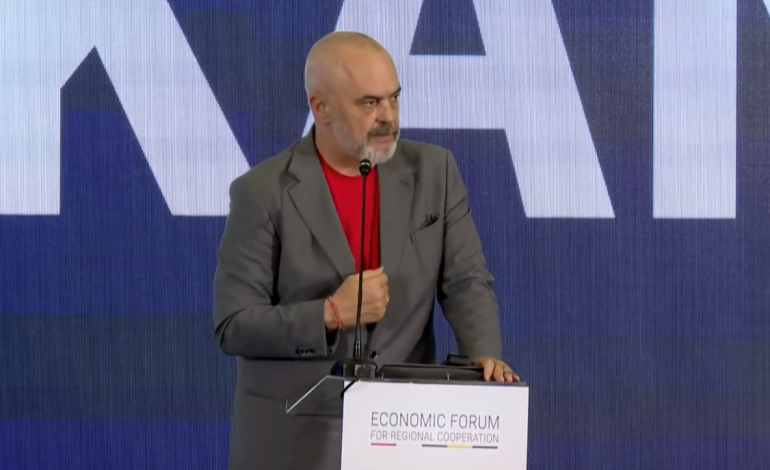 “NISMA ËSHTË GJITHËPËRFSHIRËSE”/ Rama: Oportunitet kolosal për shoqëritë tona. Kërkoj falje nëse…