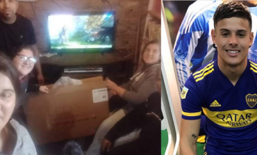 "KEMI BLERË NJË TV VETËM PËR DEBUTIMIN TËND"/ Po bëhet virale, talenti i Boca Juniors përlot familjen