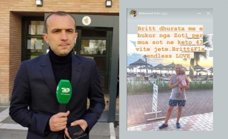 BËHET BABA PËR HERË TË PARË/ Gazetari Muhamed Veliu: Dhurata më e bukur nga Zoti në 43 vite jetë (FOTO)