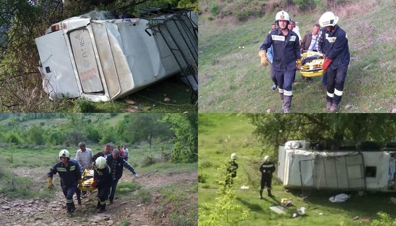 AKSIDENTI I RËNDË NË GRAMSH/ Flasin infermierët: Grisëm perdet e minibusit për të nxjerrë nga humnera të plagosurit
