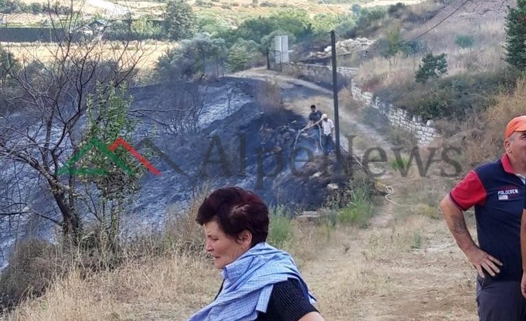ZJARRET NË GJIROKASTËR/ Forcat zjarrfikëse ndalojnë përhapjen e mëtejshme të flakëve në Memaliaj (FOTO)