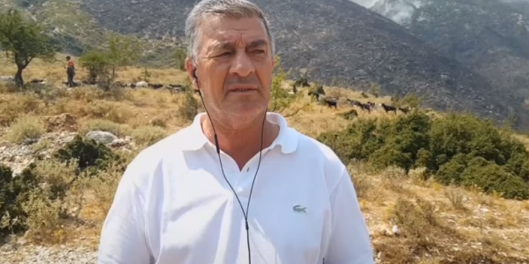 DREJT SHUARJES FLAKËT NË DUKAT/ Prefekti i Vlorës: Zjarret ishin të qëllimshëm