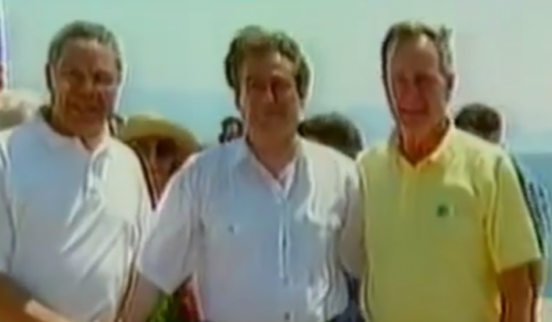 I SHPALLUR “NON GRATA”/ Berisha bëhet nostalgjik, publikon pamjet e vizitës së ish-Presidentit Bush në Vlorë 25 vite më parë
