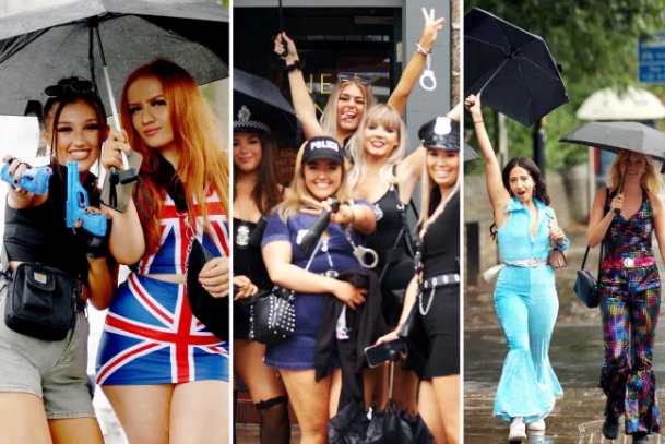 SHIU NUK NDAL TË RINJTË BRITANIKË/ Mbushin klubet e natës dhe nisin “prapësitë” në rrugë (FOTO)