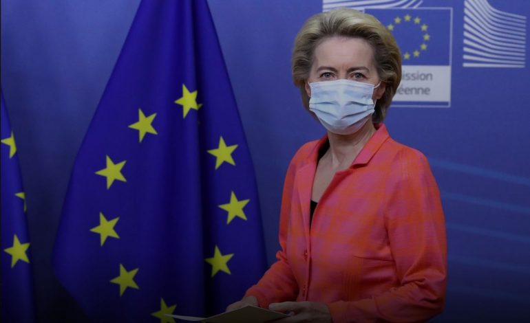 PUBLIKON VIDEO-MESAZHIN/ Von der Leyen jep lajmin e mirë: 70% e të rriturve janë vaksinuar plotësisht
