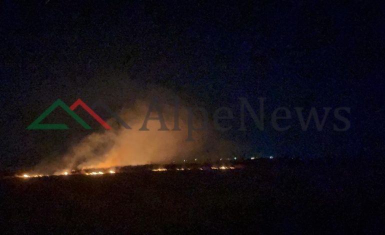 PAMJET EKSKLUZIVE/ Bie ZJARR në autostradën Fier-Vlorë. Zjarrëfikësit…