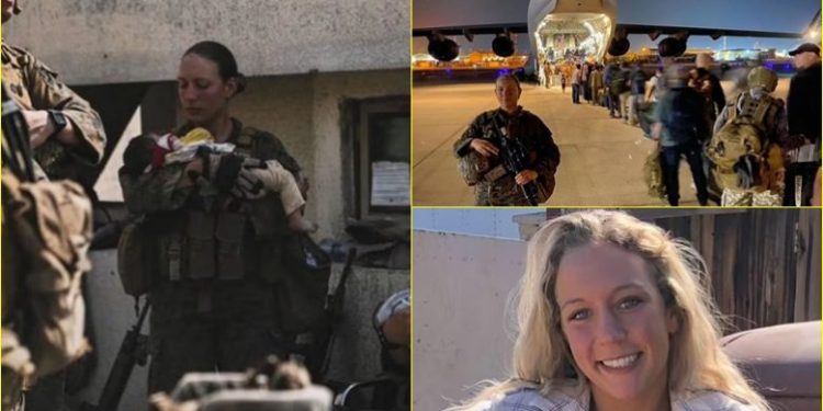 U FOTOGRAFUA ME FOSHNJEN NË KRAH/ Kjo është ushtarakja amerikane që mbeti viktimë e shpërthimit në Kabul
