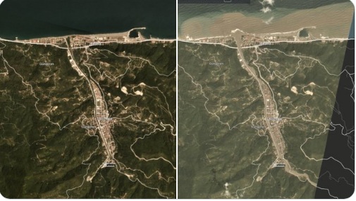 40 TË VDEKUR DHE TRUPA QË NXIRREN NGA DETI/ Çfarë fiksoi sateliti gjatë përmbytjeve në Turqi