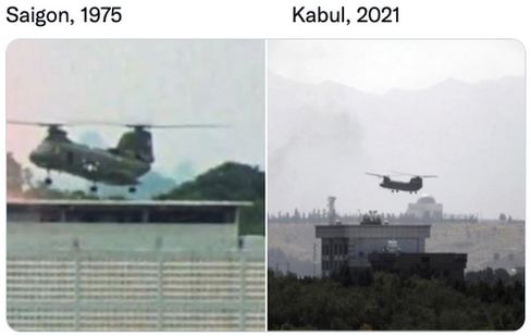“KURRË HELIKOPTERË NË AMBASADËN E KABULIT…”/ Biden detyrohet të gëlltisë fjalët e thëna më 8 korrik