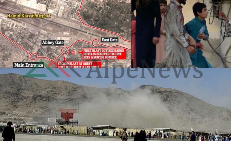 FOTOT E FRIKSHME! Momentet në aeroportin e KABULIT pas shpërthimit të BOMBËS